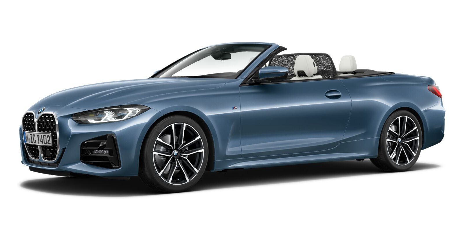 BMW BMW 4er in Blau von vorne