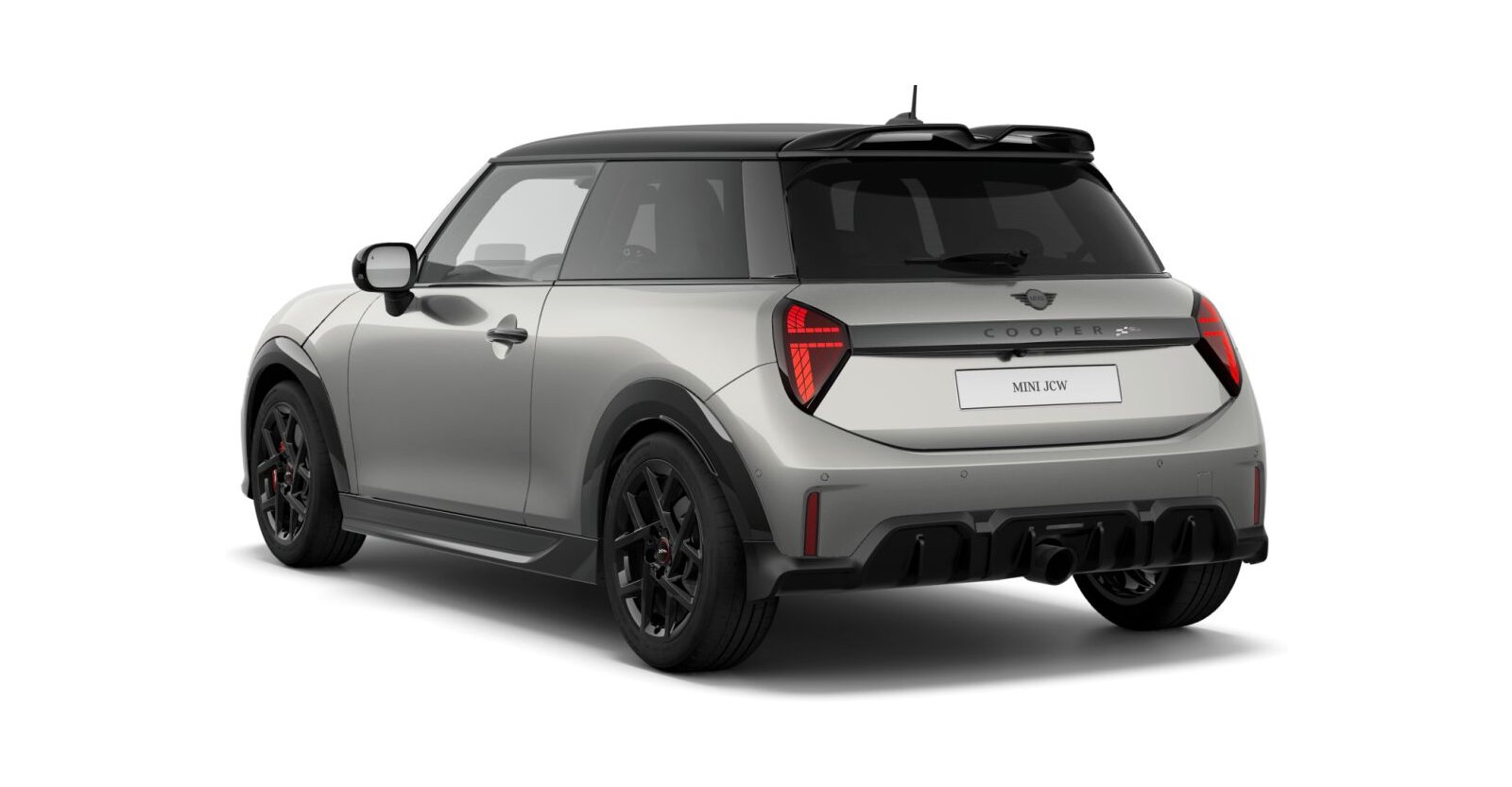 MINI MINI 3-Türer in Silber von hinten