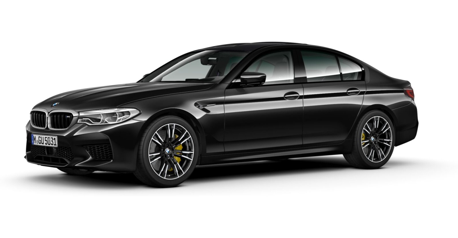 BMW BMW M in Schwarz von vorne BMW BMW M in Schwarz von vorne