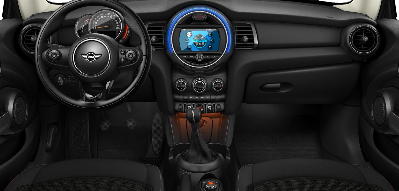 MINI MINI 3-Türer im Innenraum von vorne