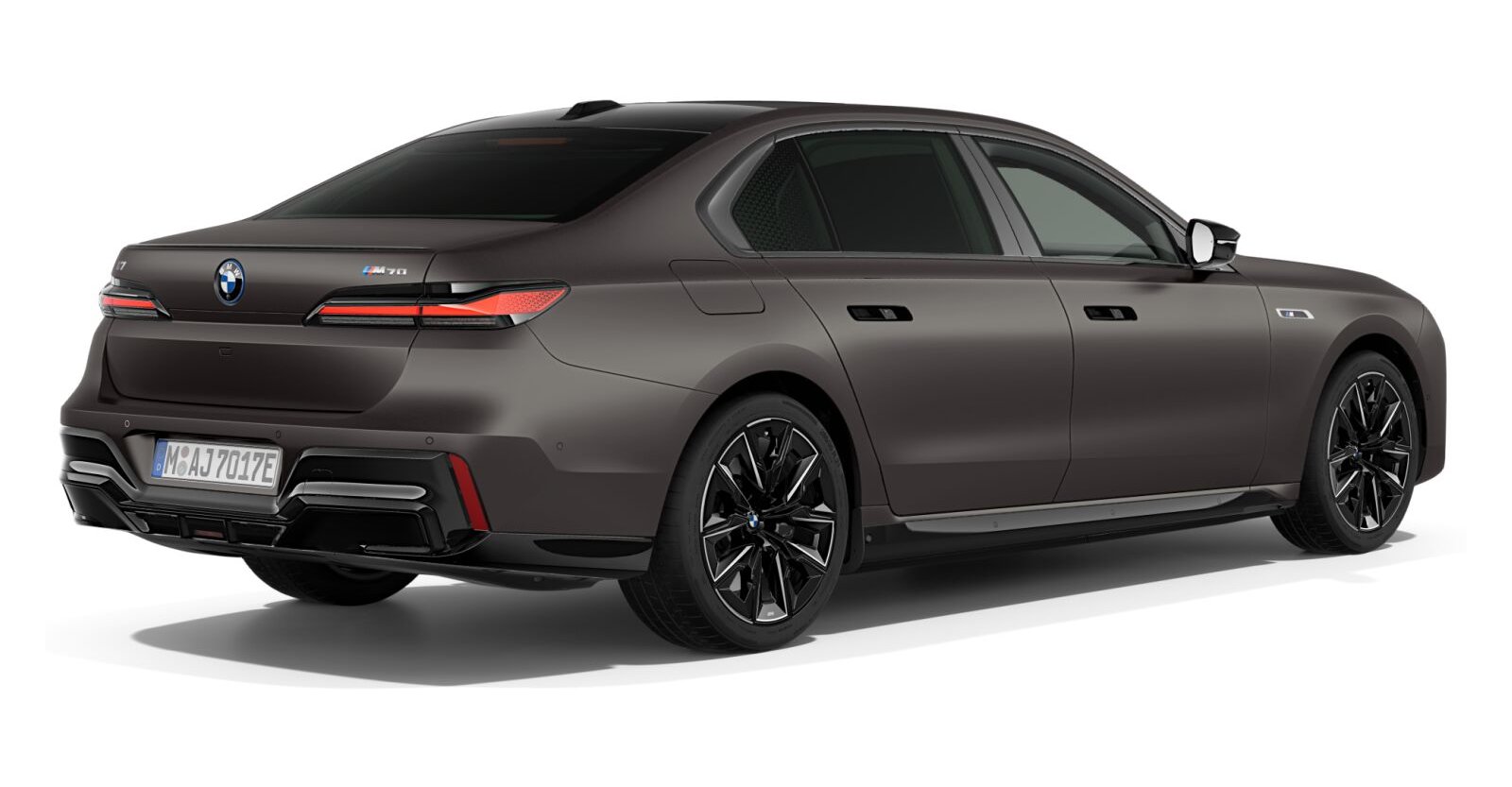 BMW BMW I in Grau von hinten