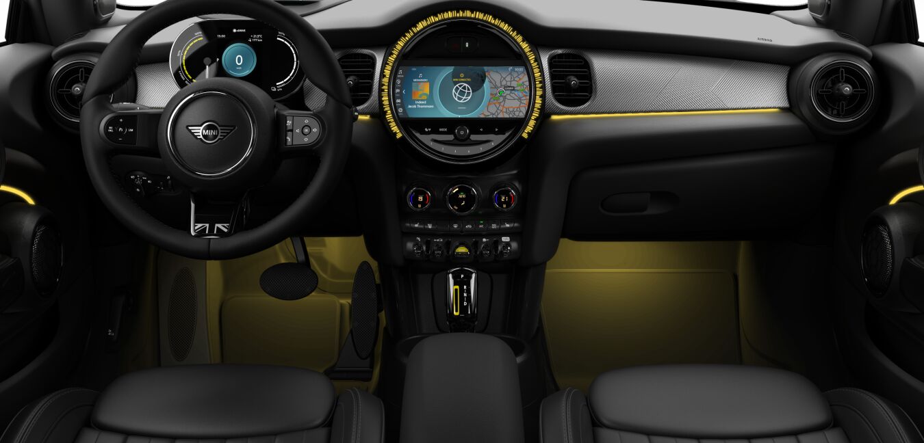 MINI MINI 3-Türer im Innenraum von vorne