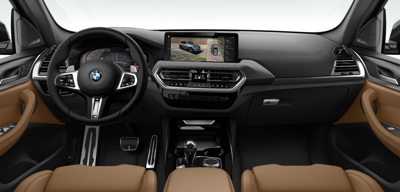 BMW BMW X im Innenraum von vorne