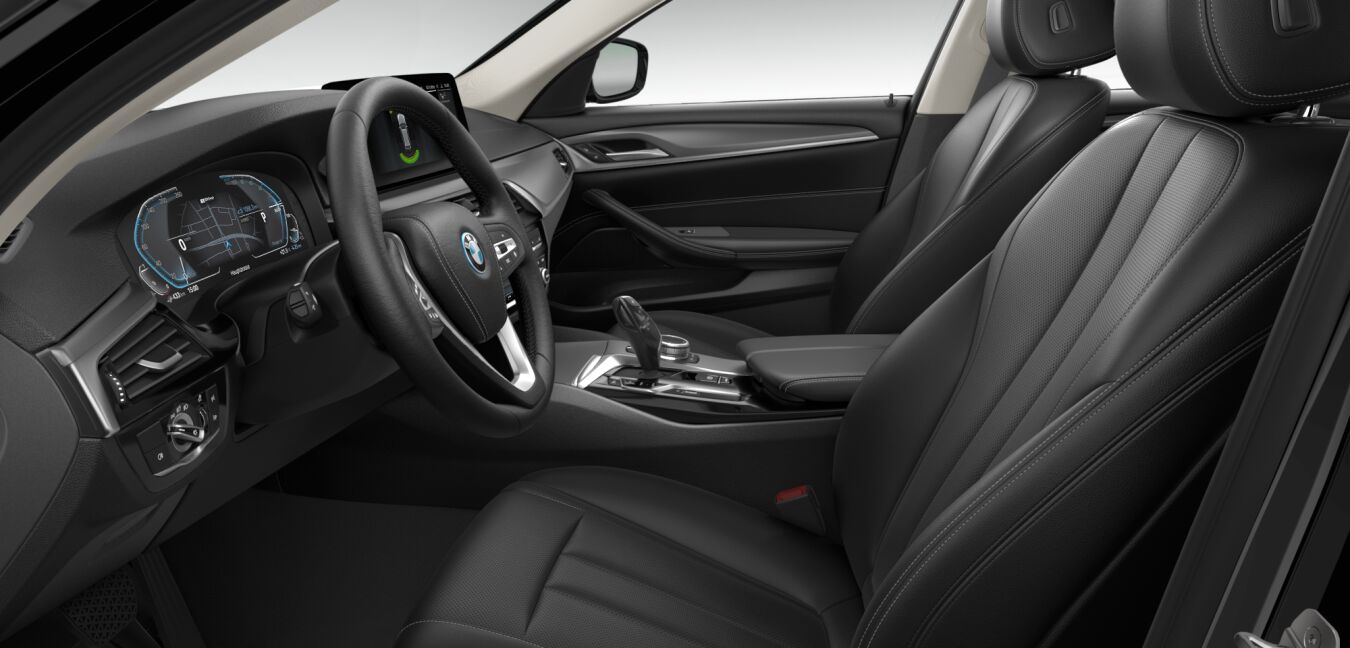 BMW BMW 5er im Innenraum seitlich