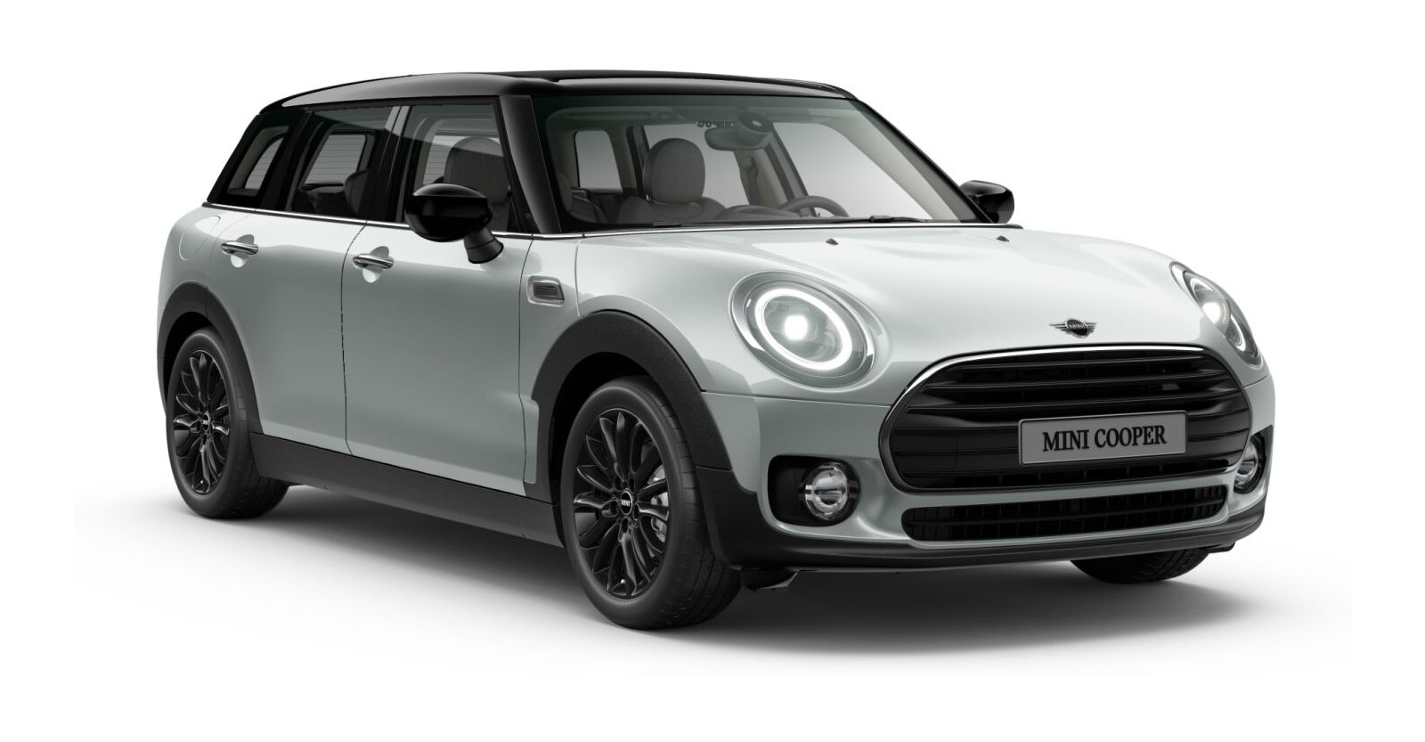 MINI MINI Clubman in Silber von vorne
