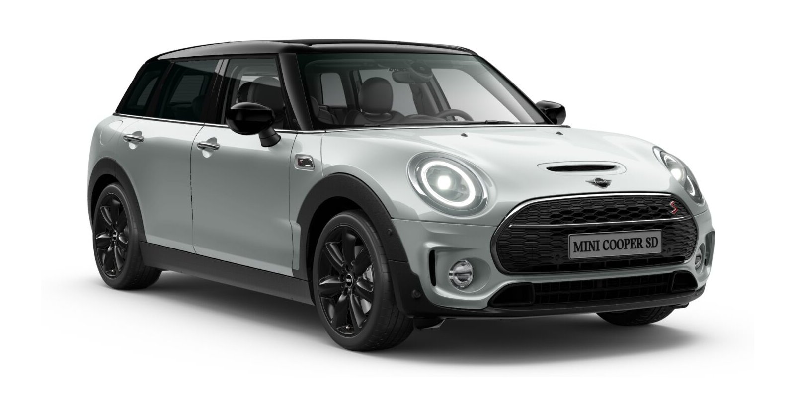 MINI MINI Clubman in Silber von vorne