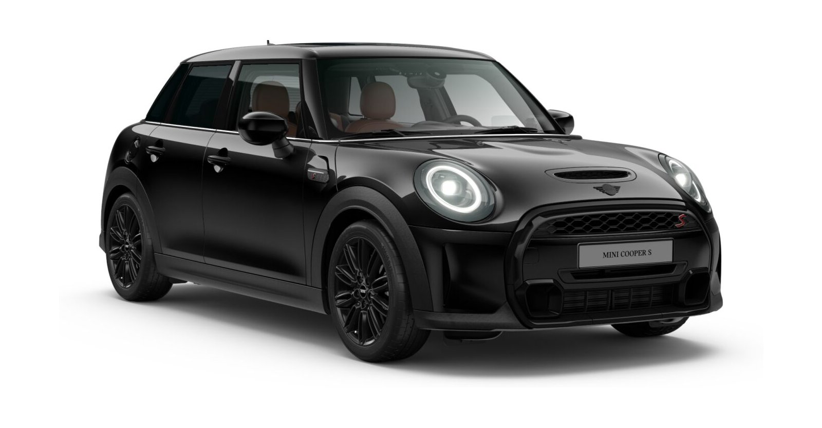 MINI MINI 5-Türer in Schwarz von vorne