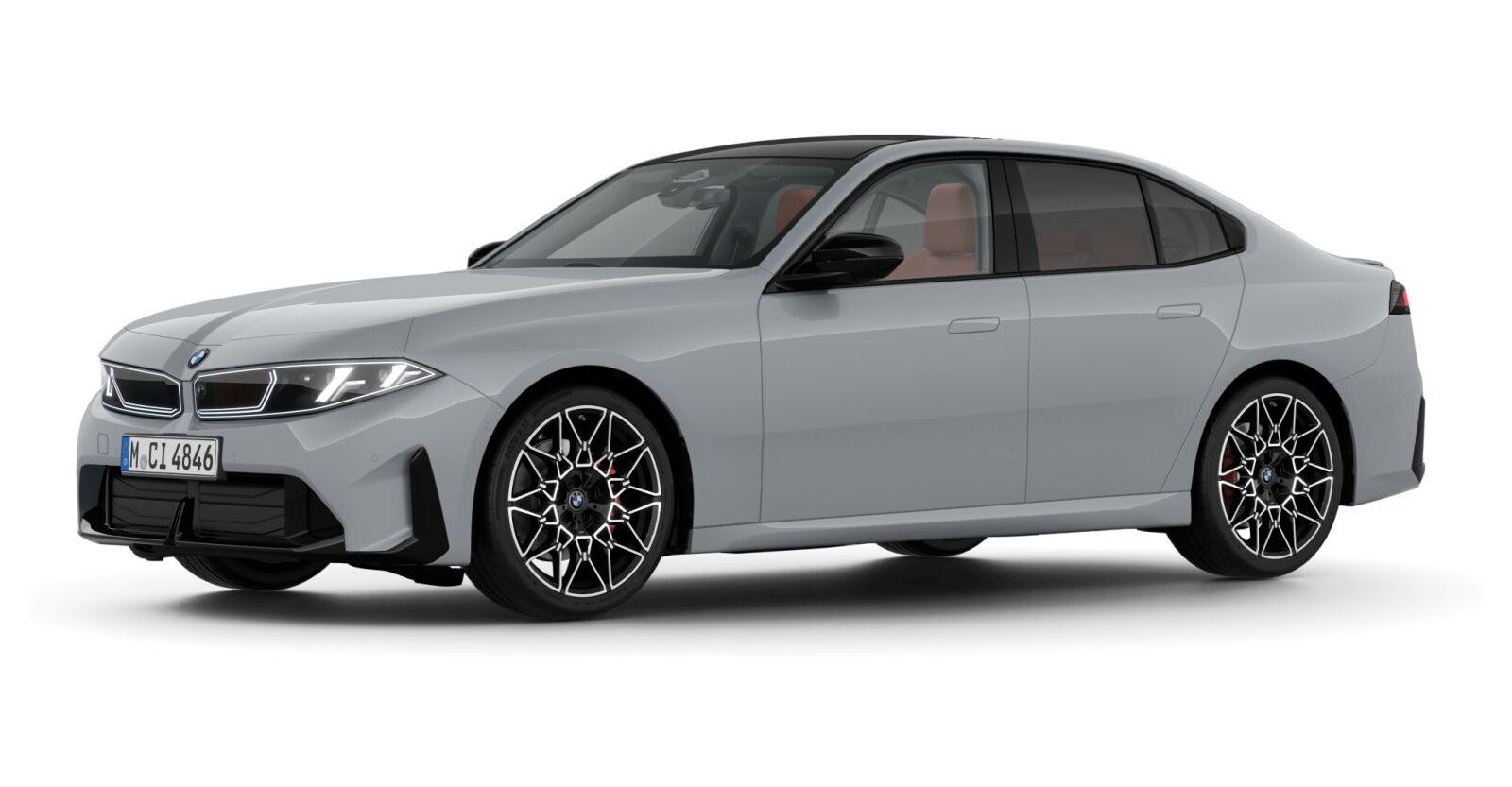 BMW BMW 3er in Grau von vorne