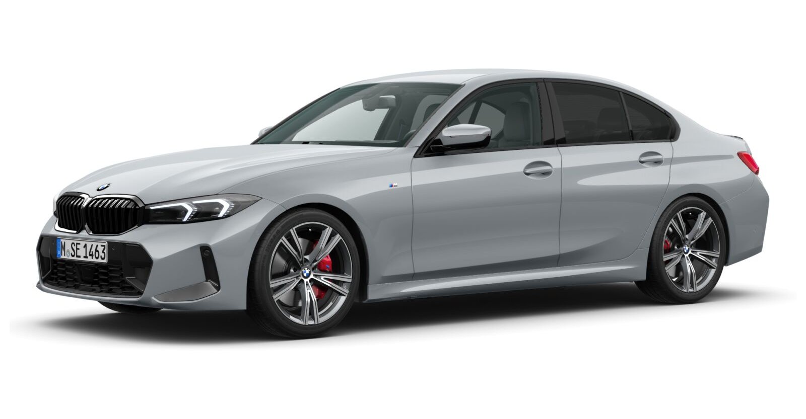 BMW BMW 3er in Grau von vorne