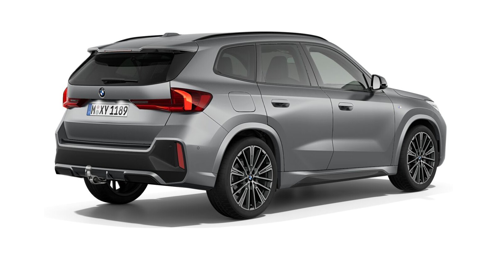 BMW BMW X in Grau von hinten BMW BMW X in Grau von hinten