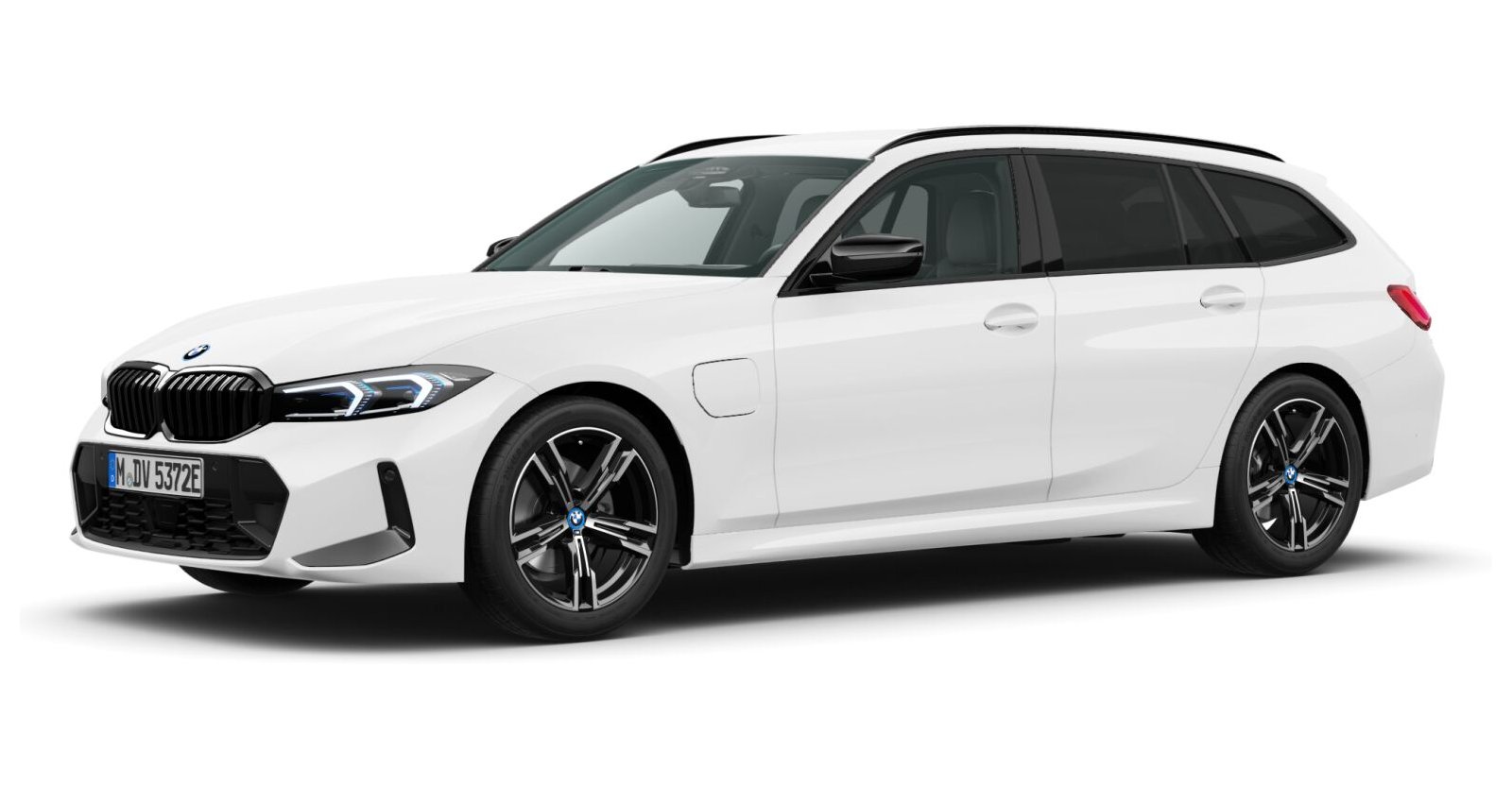 BMW BMW 3er in Weiß von vorne