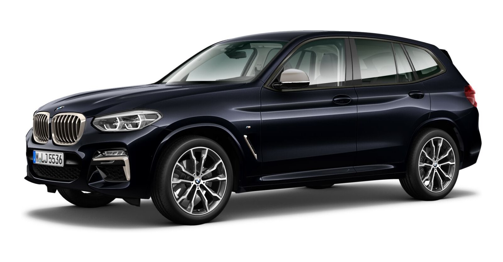 BMW BMW X in Schwarz von vorne BMW BMW X in Schwarz von vorne