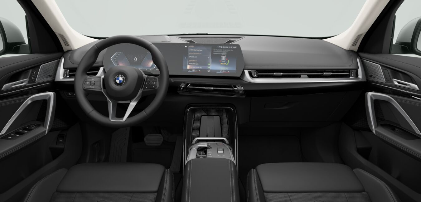 BMW BMW X im Innenraum von vorne