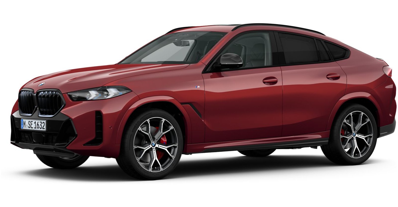 BMW BMW X in Rot von vorne