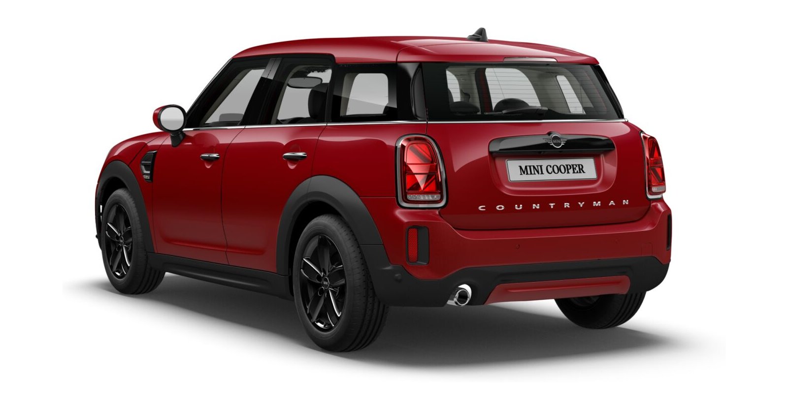 MINI MINI Countryman in Rot von hinten