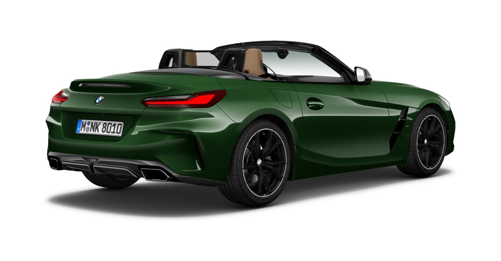 BMW BMW Z in Grün von hinten