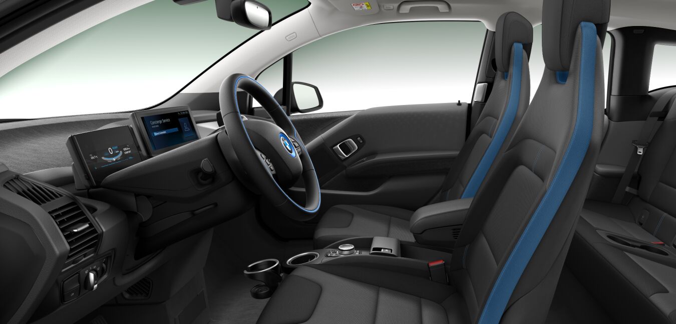 BMW BMW I im Innenraum seitlich