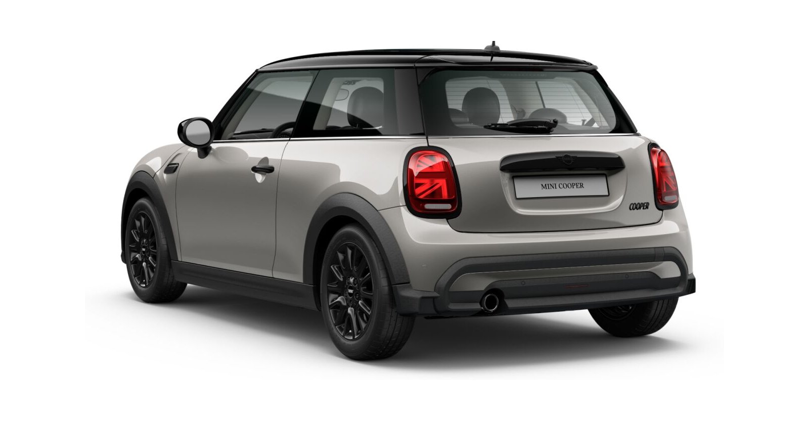 MINI MINI 3-Türer in Silber von hinten