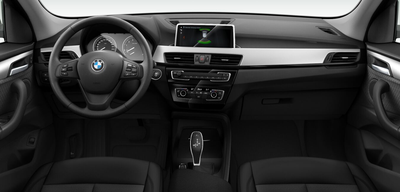 BMW BMW X im Innenraum von vorne