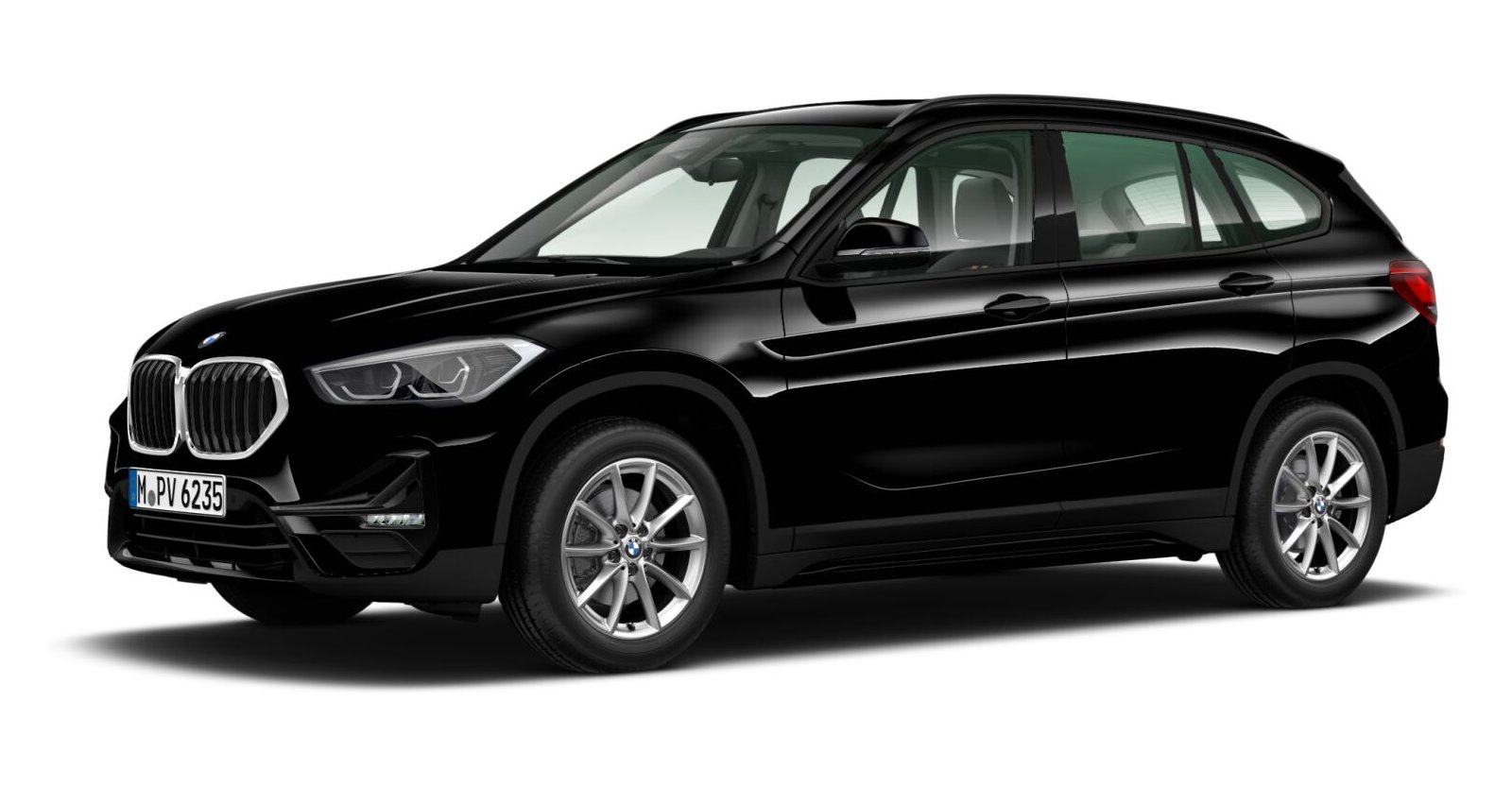 BMW BMW X in Schwarz von vorne BMW BMW X in Schwarz von vorne