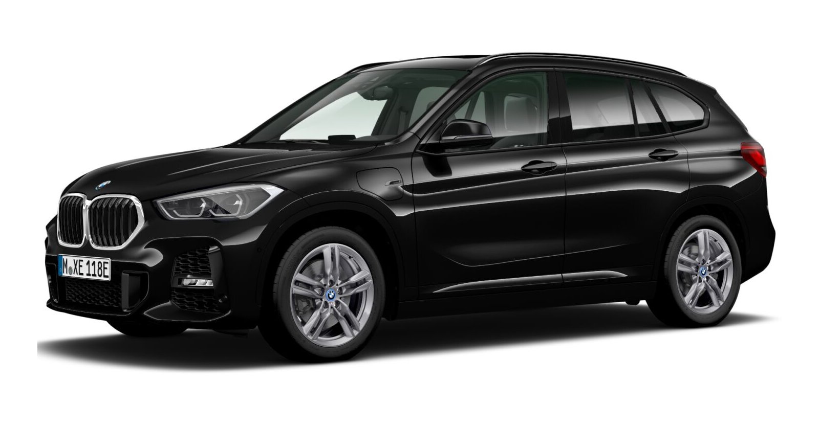 BMW BMW X in Schwarz von vorne