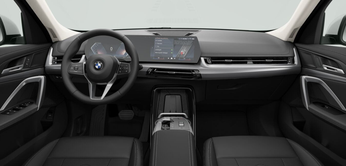 BMW BMW X im Innenraum von vorne
