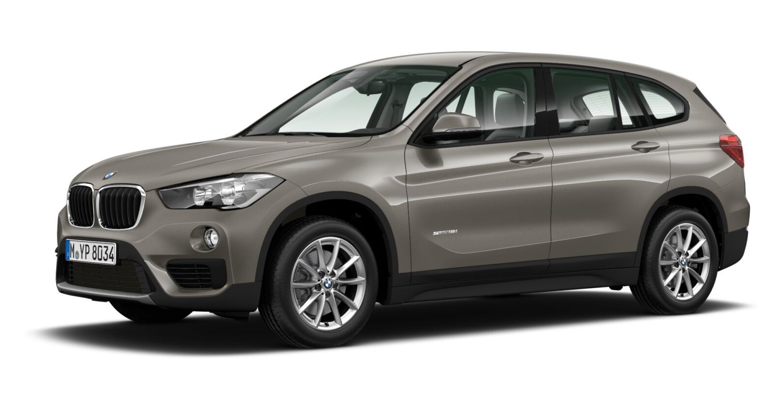 BMW BMW X in Silber von vorne BMW BMW X in Silber von vorne