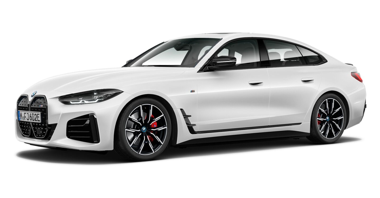 BMW BMW I in Weiß von vorne
