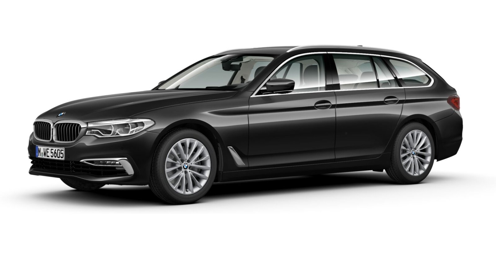 BMW BMW 5er in Grau von vorne BMW BMW 5er in Grau von vorne