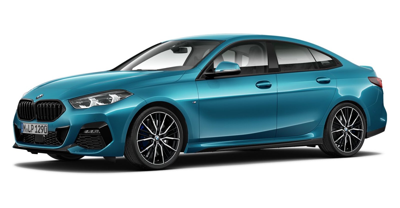 BMW BMW 2er in Blau von vorne