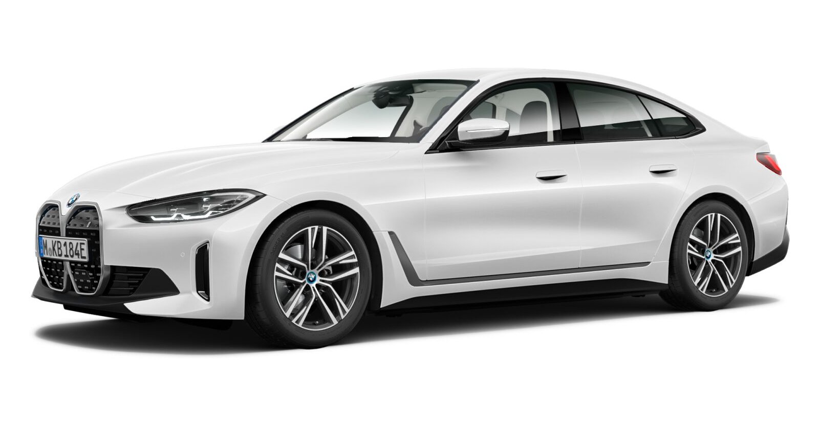 BMW BMW I in Weiß von vorne