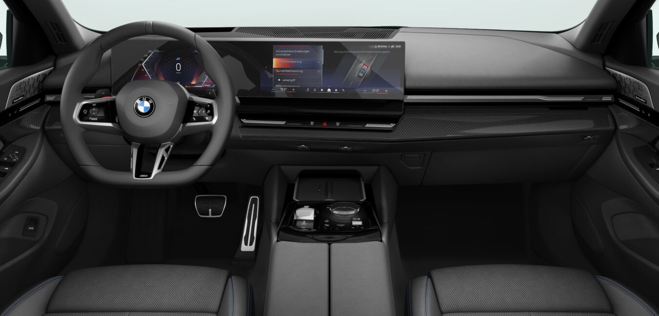 BMW BMW 5er im Innenraum von vorne