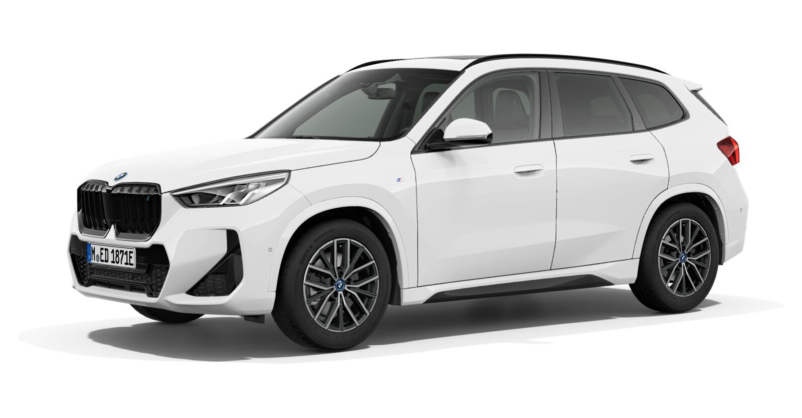 BMW BMW I in Weiß von vorne