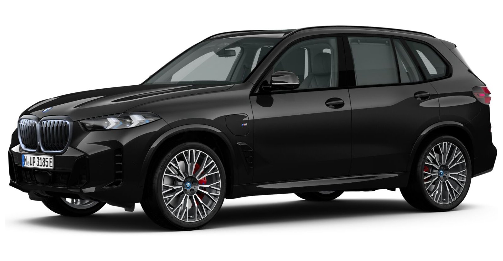 BMW BMW X in Schwarz von vorne