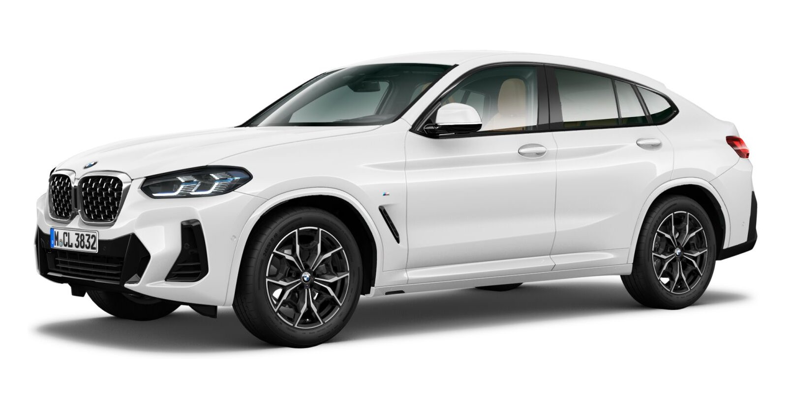 BMW BMW X in Weiß von vorne BMW BMW X in Weiß von vorne