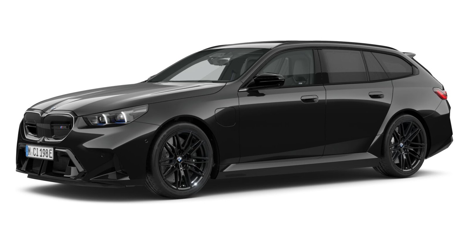 BMW BMW M in Schwarz von vorne BMW BMW M in Schwarz von vorne