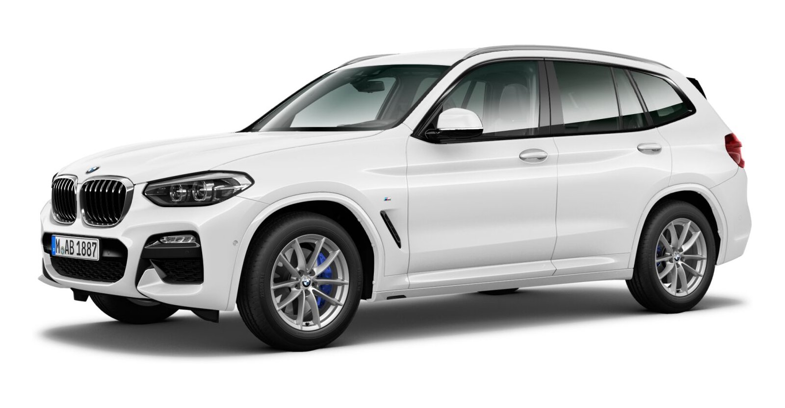 BMW BMW X in Weiß von vorne