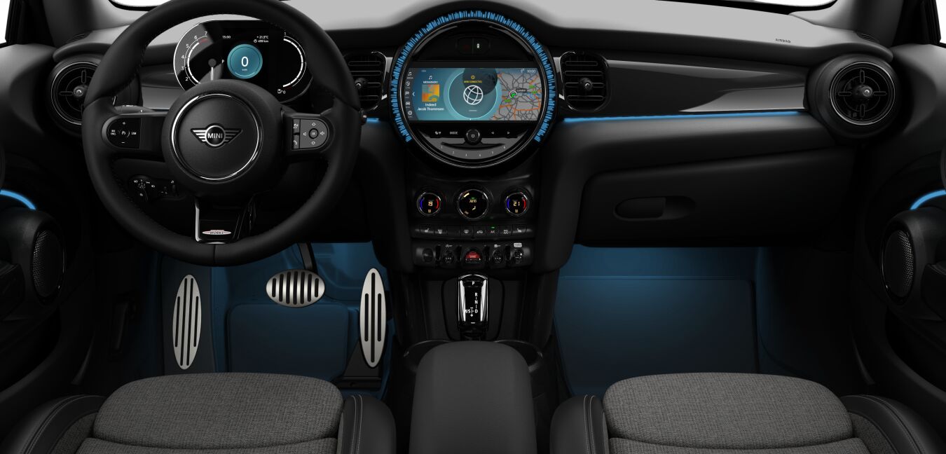 MINI MINI Cabrio im Innenraum von vorne