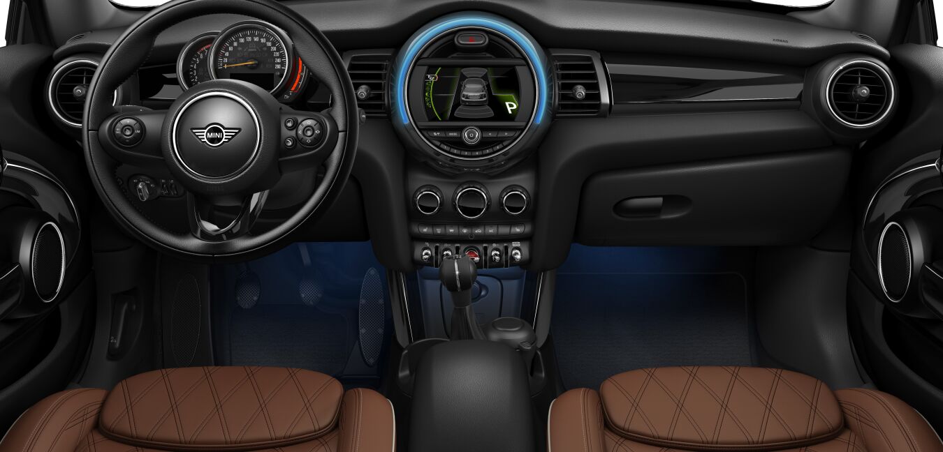 MINI MINI Cabrio im Innenraum von vorne
