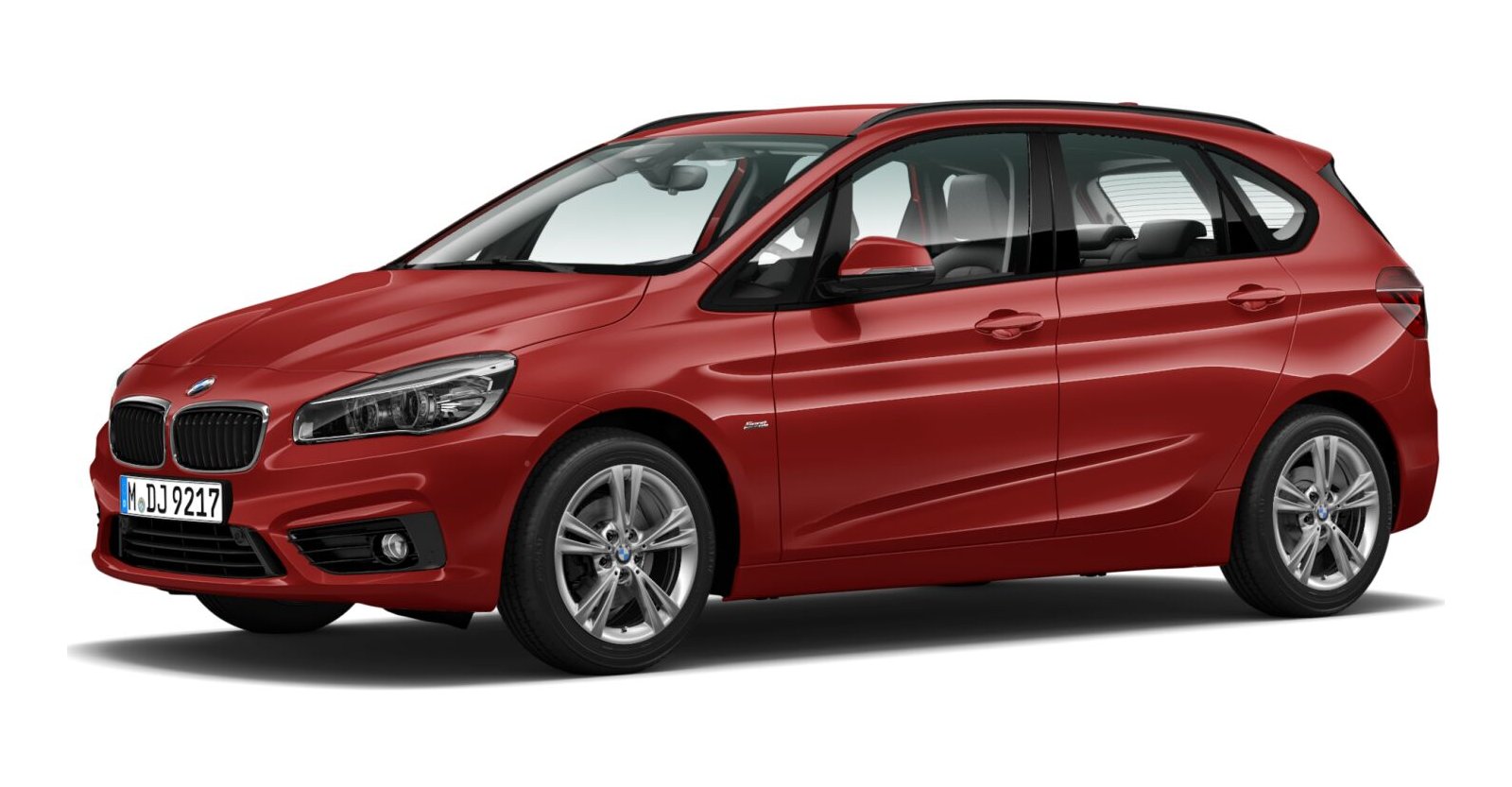 BMW BMW 2er in Rot von vorne BMW BMW 2er in Rot von vorne