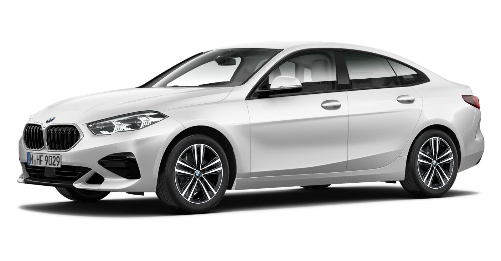 BMW BMW 2er in Weiß von vorne BMW BMW 2er in Weiß von vorne