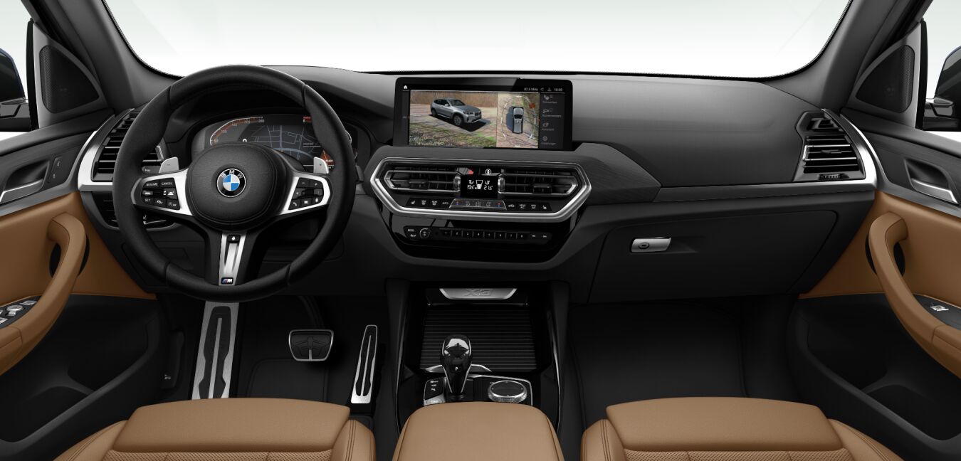 BMW BMW X im Innenraum von vorne
