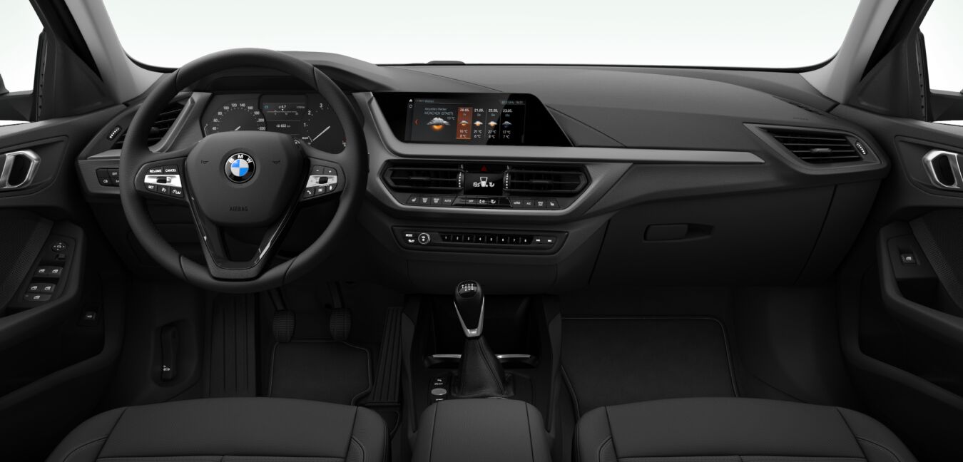 BMW BMW 1er im Innenraum von vorne