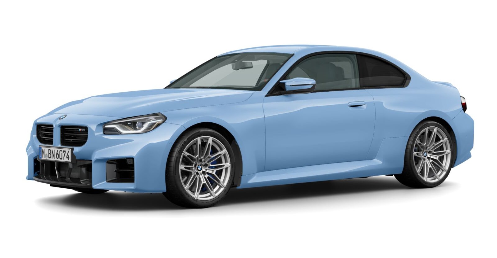 BMW BMW M in Blau von vorne BMW BMW M in Blau von vorne