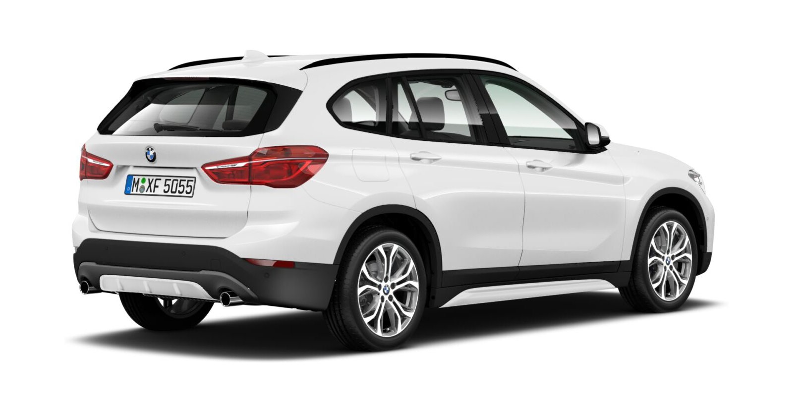 BMW BMW X in Weiß von hinten
