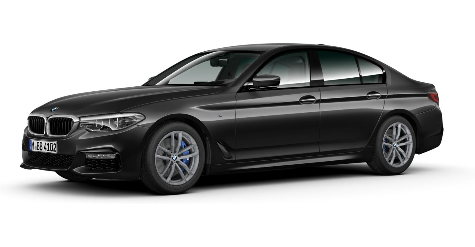 BMW BMW 5er in Grau von vorne BMW BMW 5er in Grau von vorne