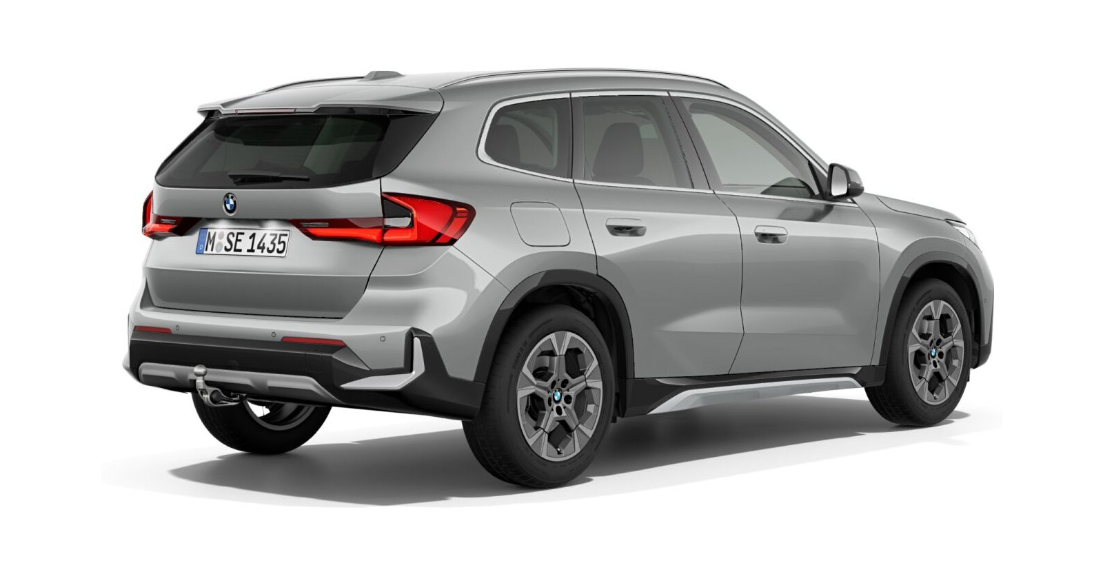 BMW BMW X in Grau von hinten