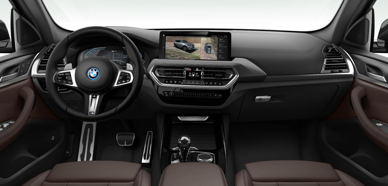BMW BMW X im Innenraum von vorne