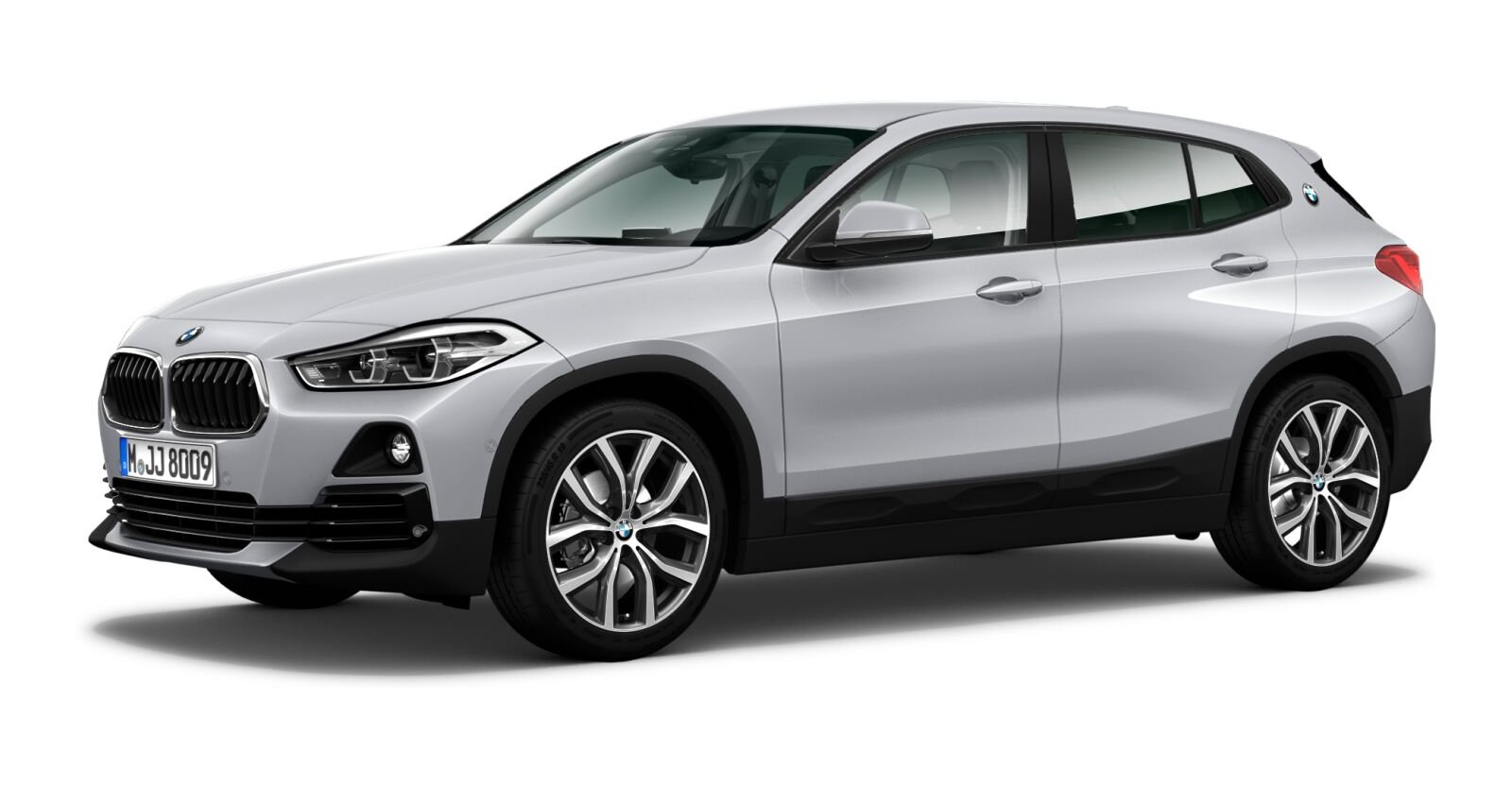 BMW BMW X in Silber von vorne BMW BMW X in Silber von vorne