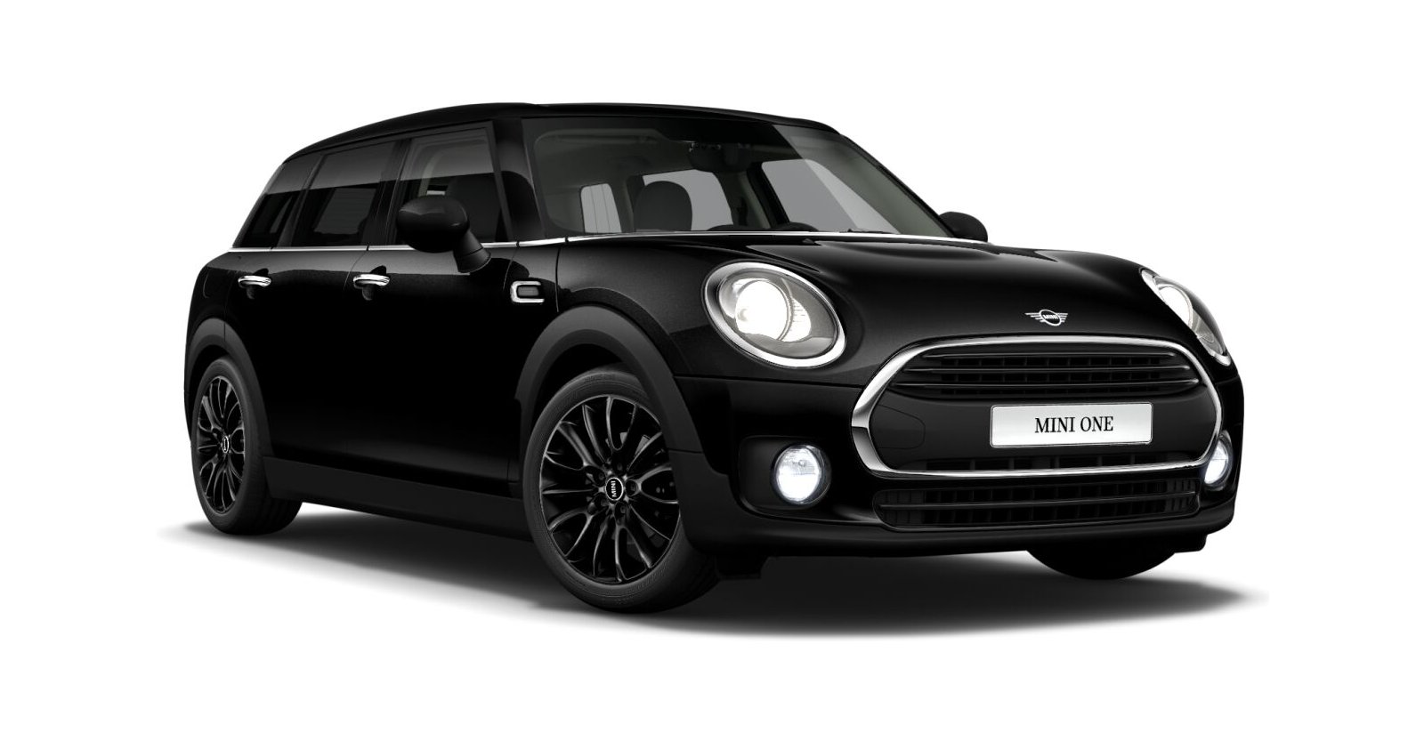 MINI MINI Clubman in Schwarz von vorne